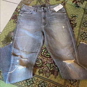 MOTHER high waisted looker ankle denim Size 26